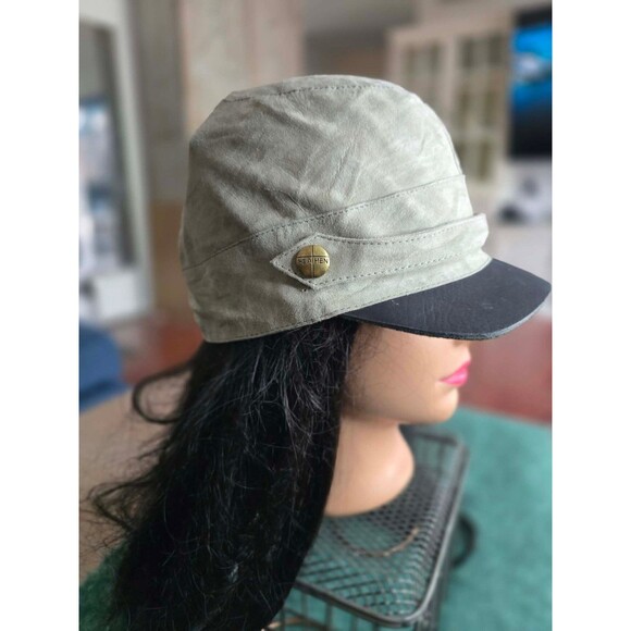 Nwt Heathen leather military hat